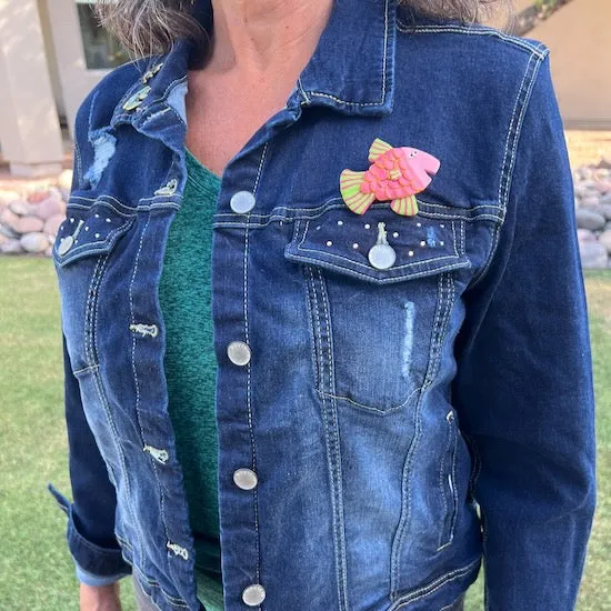 087 Denim Jacket (L)