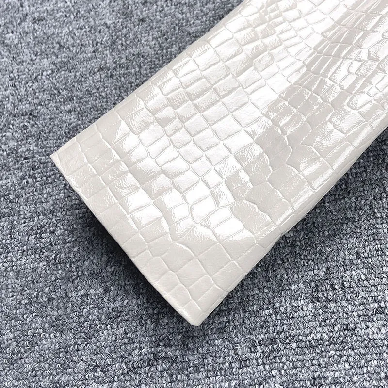 2022 New Spring Real Leather Jackets Women Crocodile Pattern Sheepskin Leather Coats Lady Clothes TF4779
