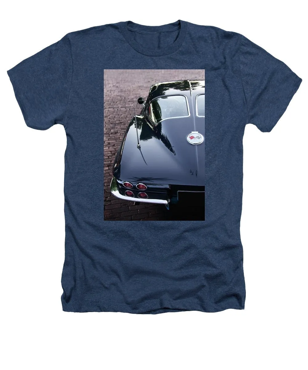 63 Split Window  Corvette Heathers T-Shirt