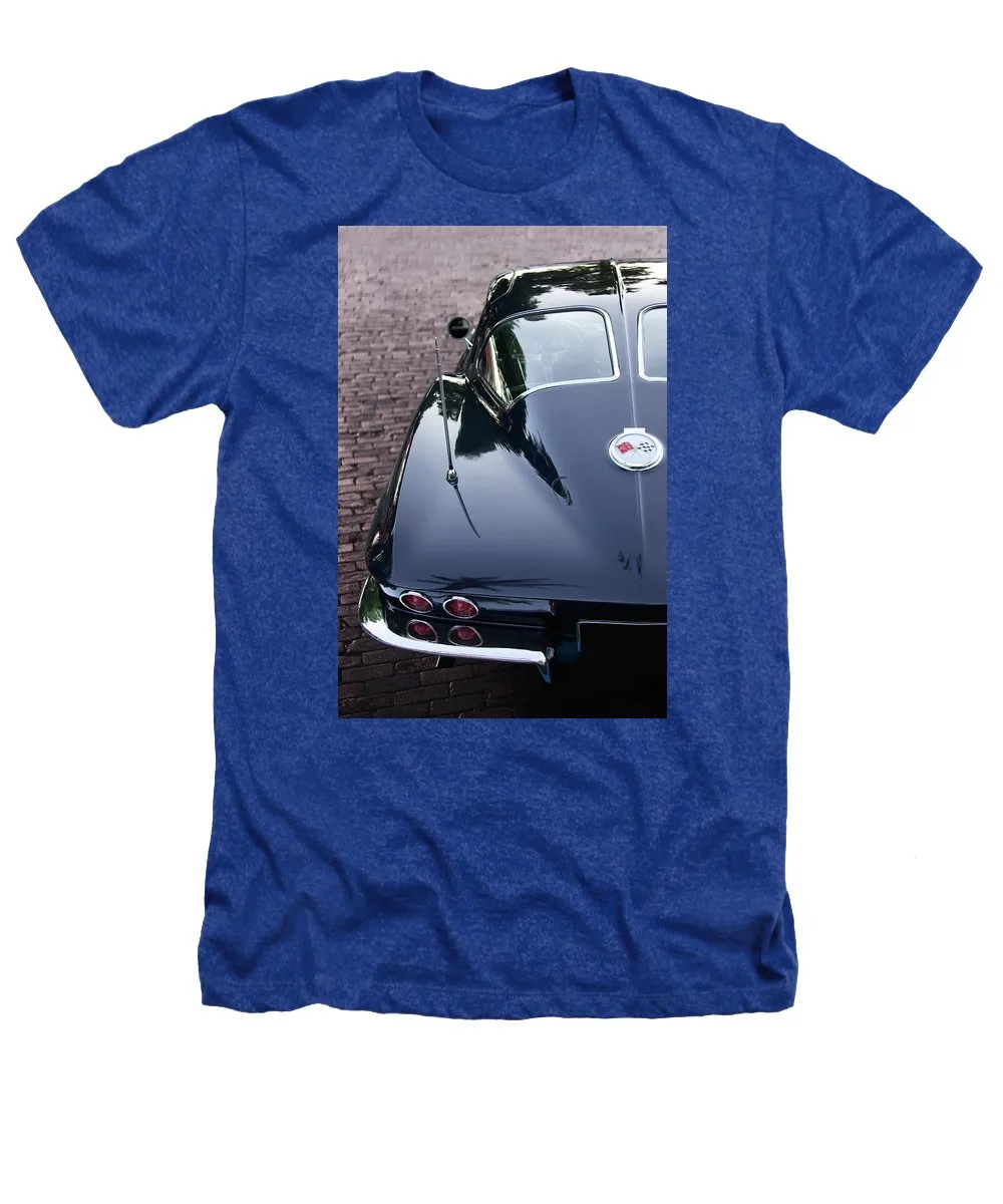 63 Split Window  Corvette Heathers T-Shirt
