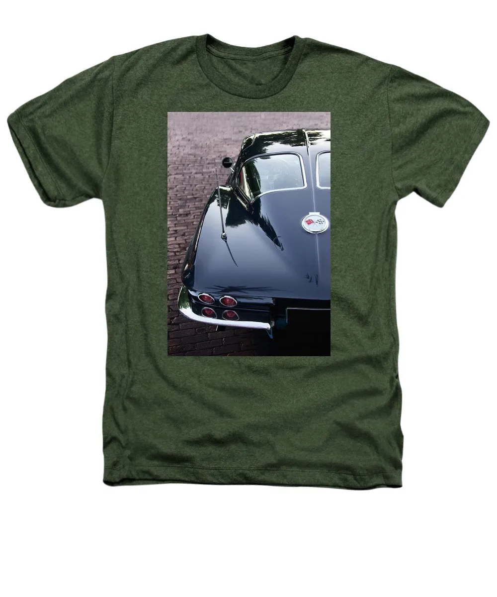 63 Split Window  Corvette Heathers T-Shirt