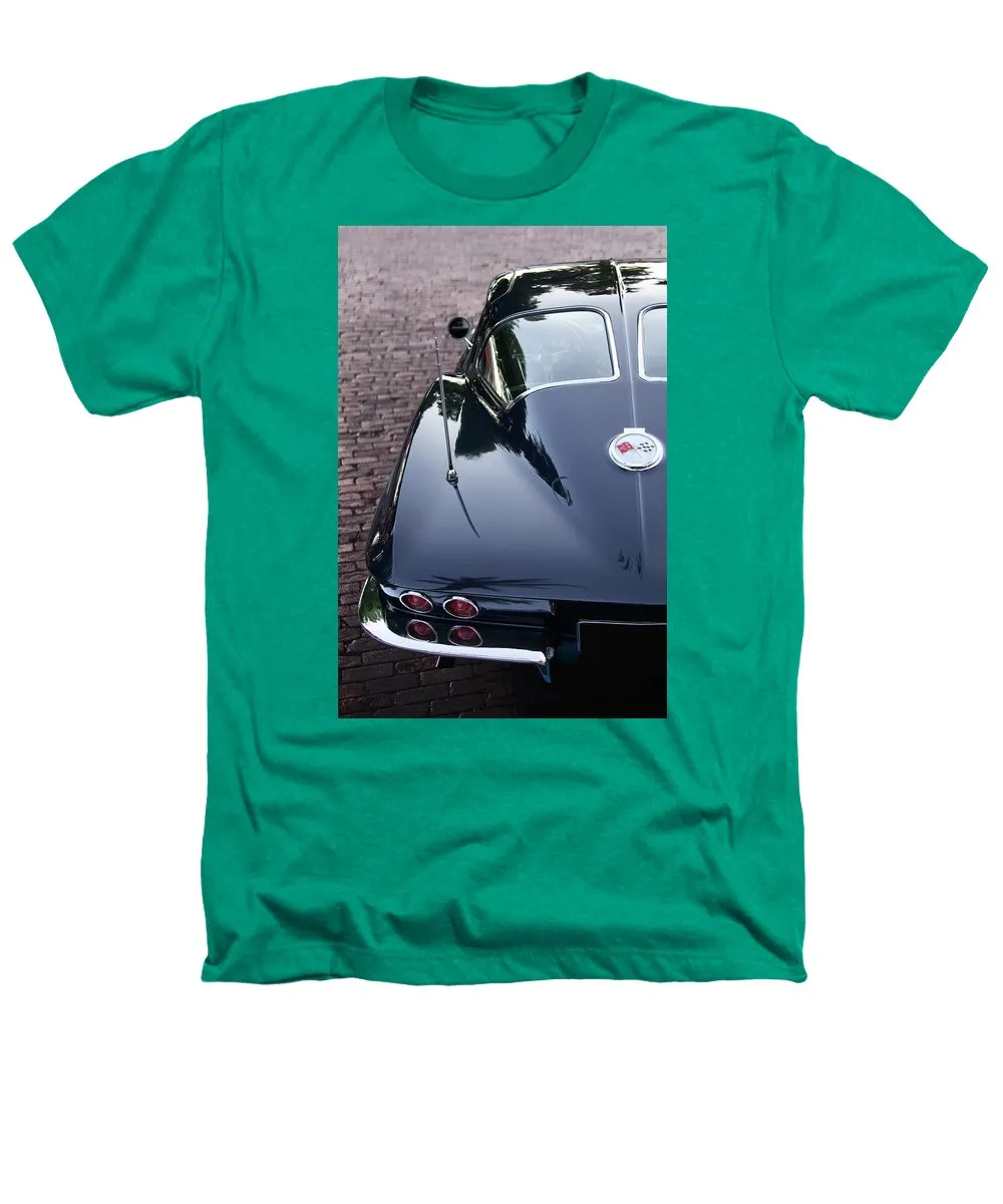 63 Split Window  Corvette Heathers T-Shirt