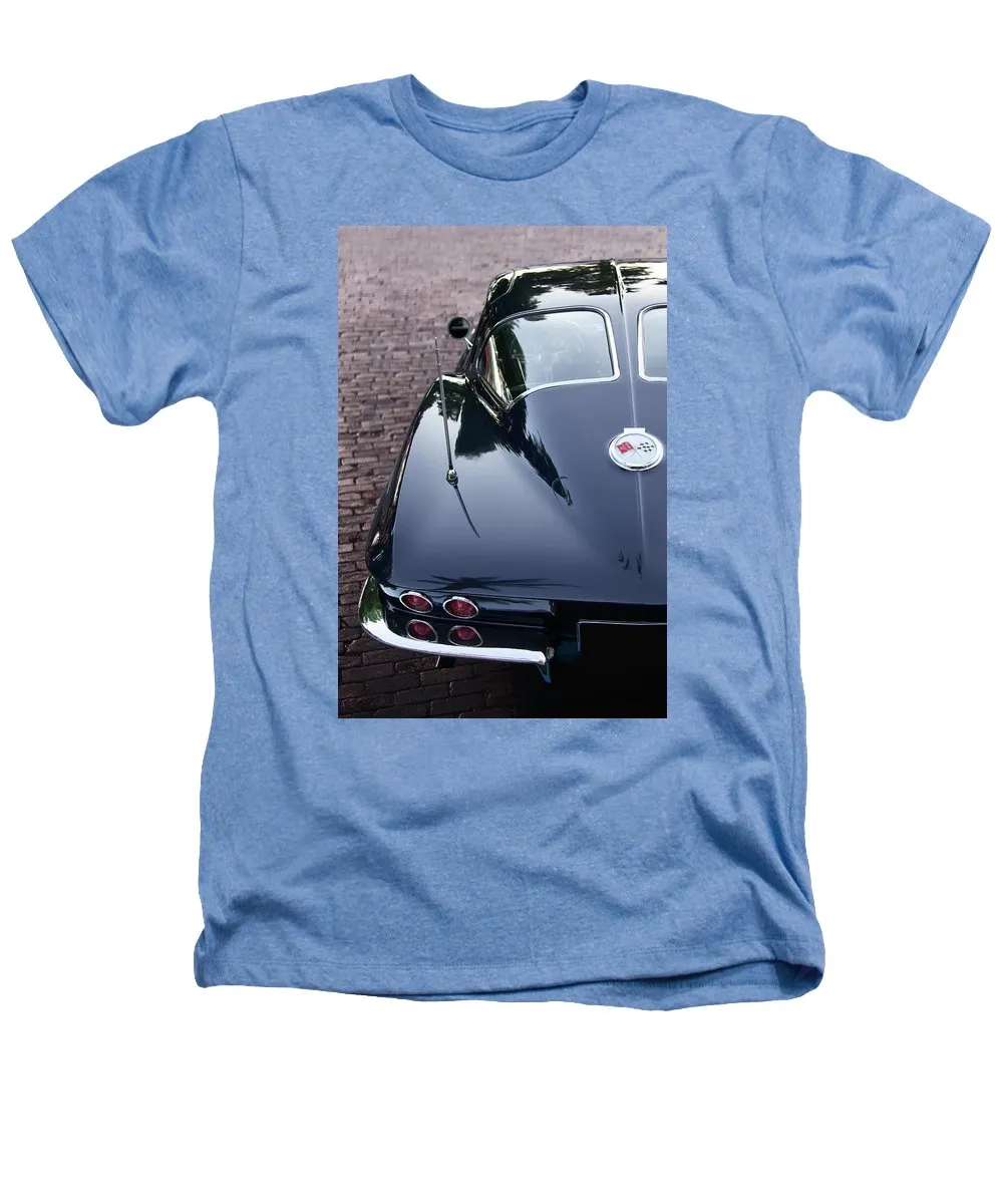 63 Split Window  Corvette Heathers T-Shirt