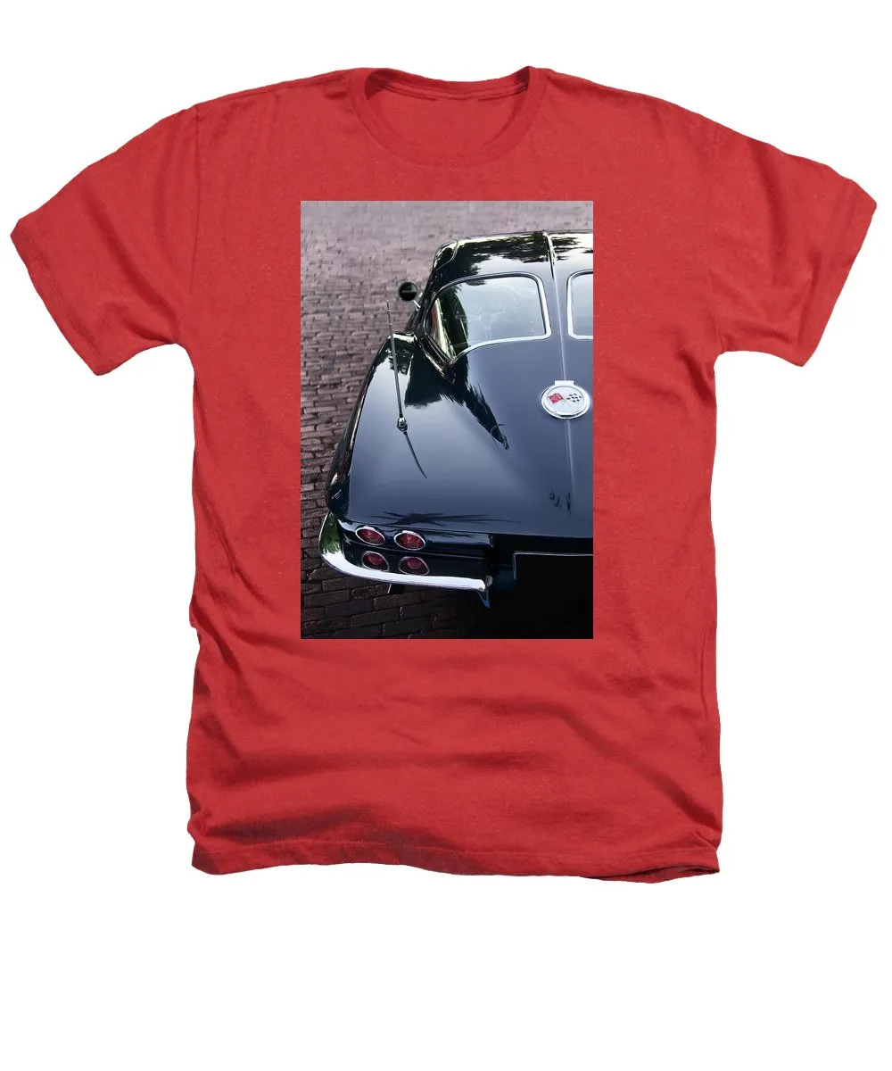 63 Split Window  Corvette Heathers T-Shirt