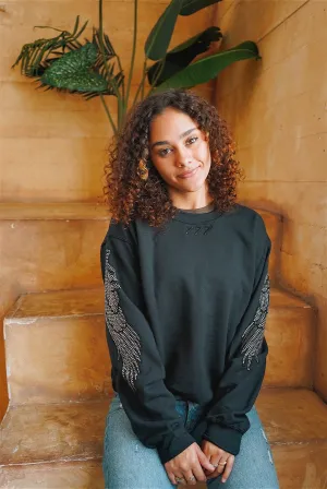 777 black pullover
