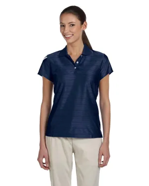 adidas Golf Ladies' climacool Mesh Polo A135 NAVY/ WHITE