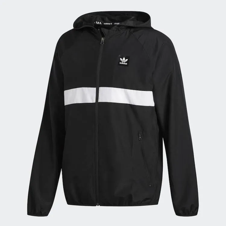 Adidas Skateboarding BB Packable Wind Jacket Black/White