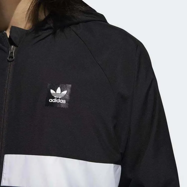 Adidas Skateboarding BB Packable Wind Jacket Black/White