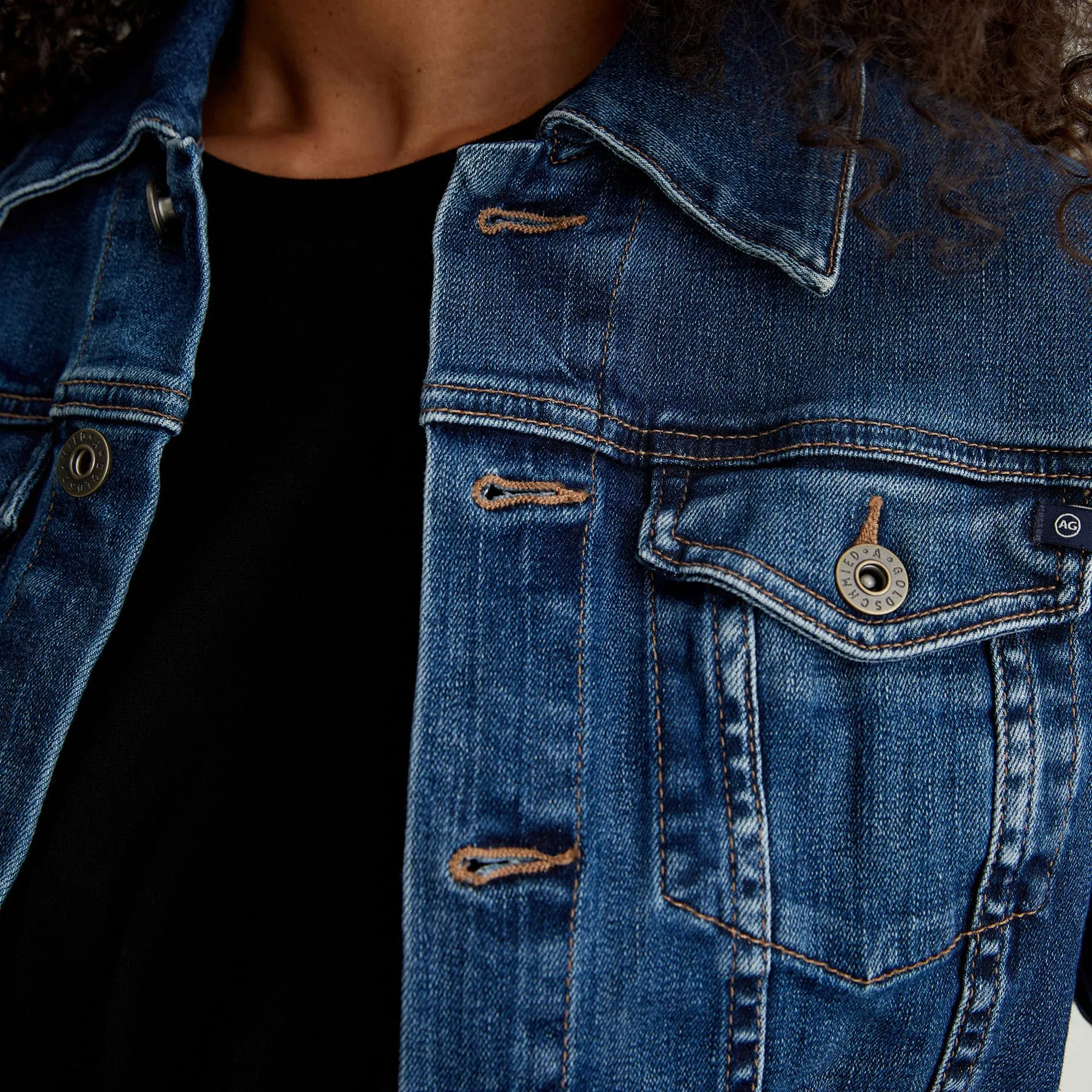 AG Jeans Women's Robyn Denim Jacket - Alliance Color