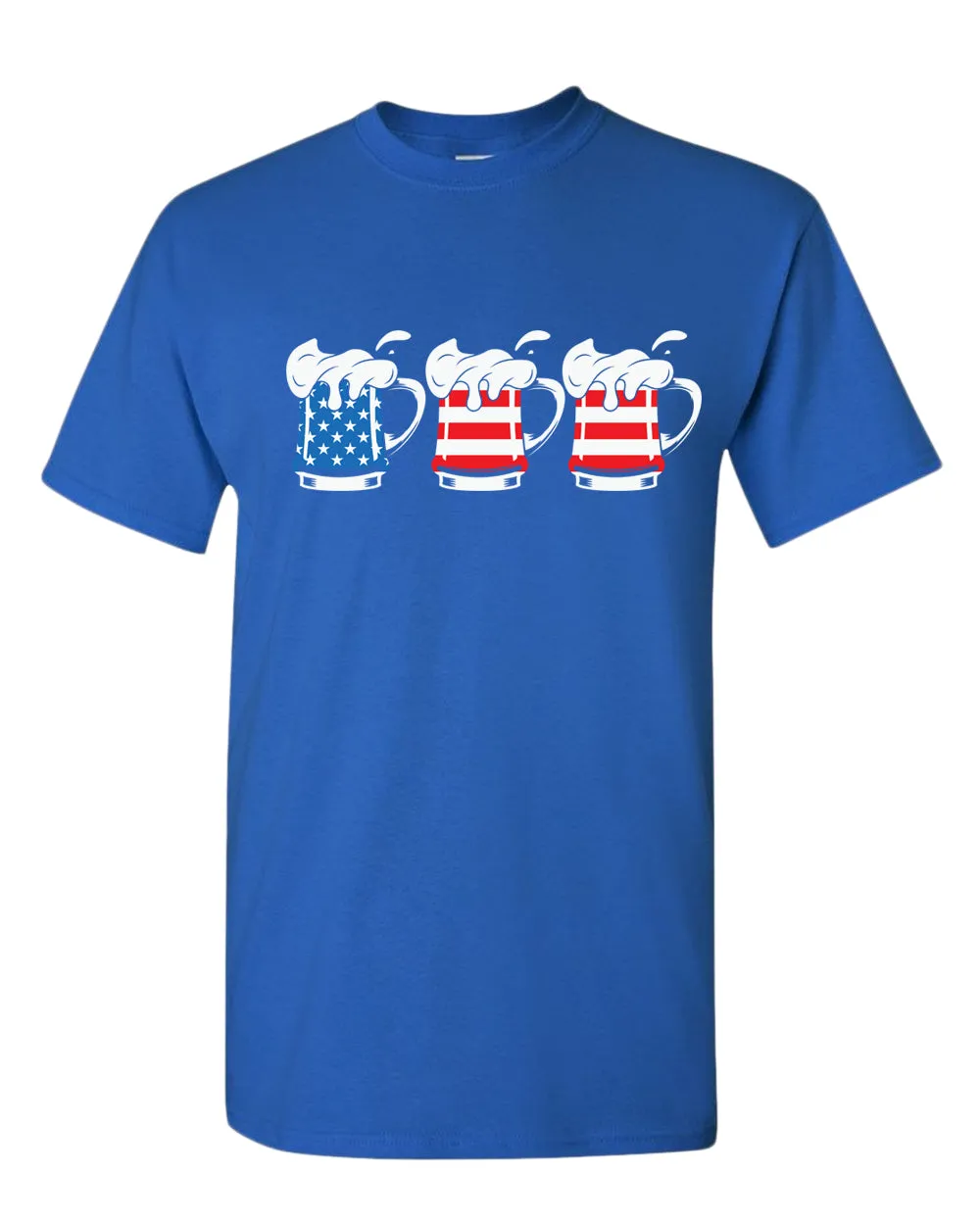 American pride beer mug t-shirt