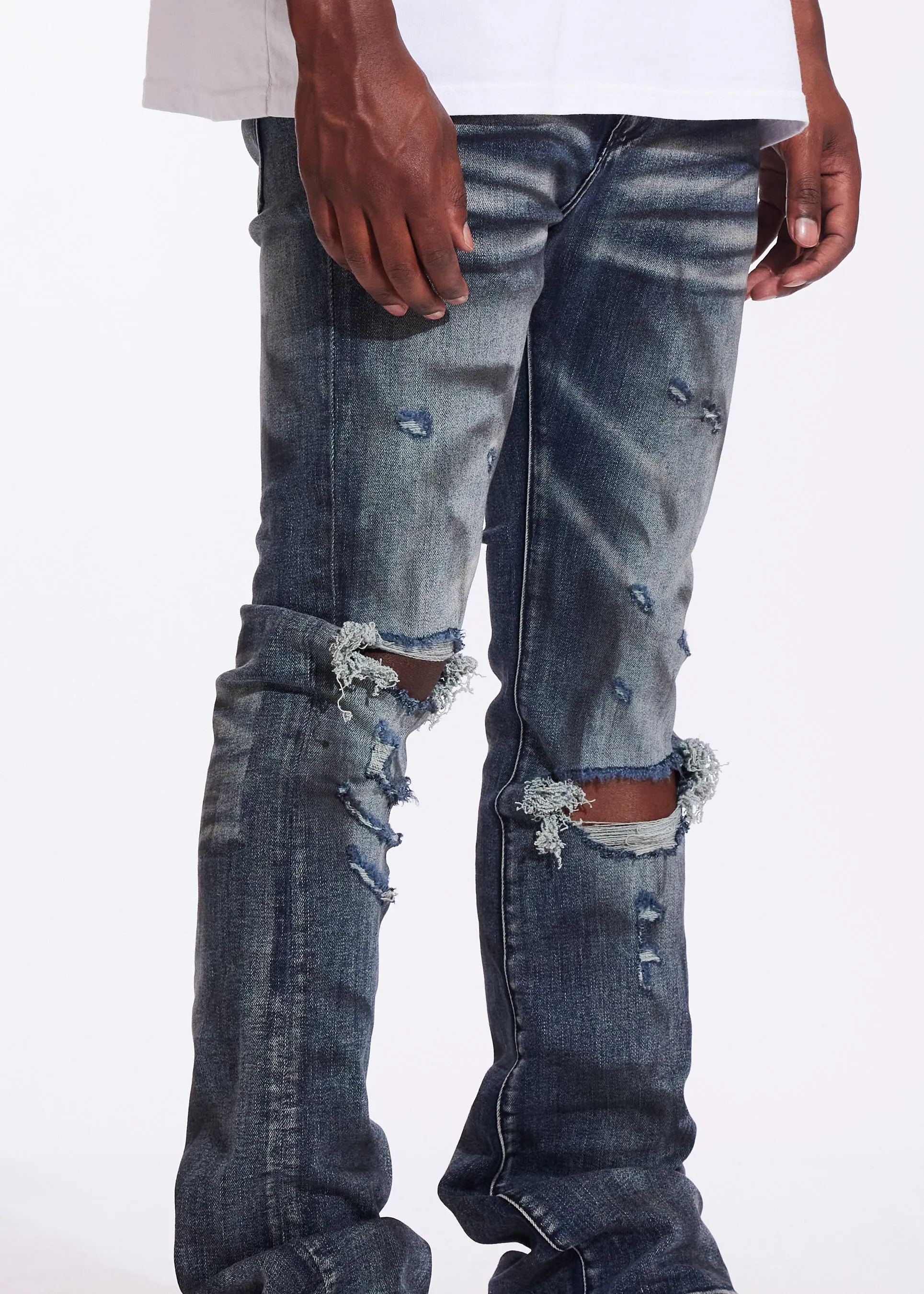 Arch Flare Denim (Acid Indigo)