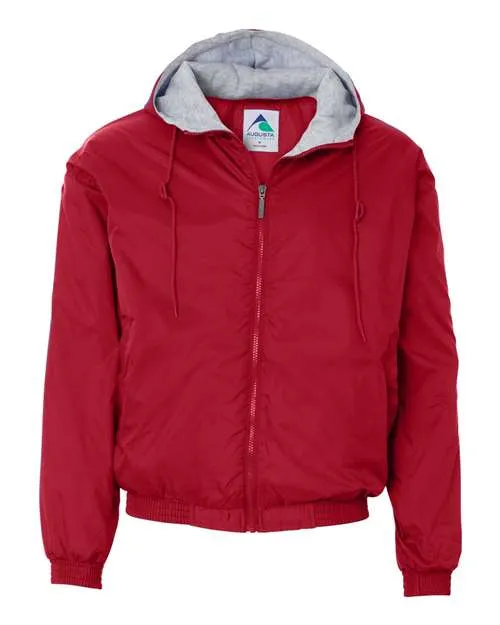 Augusta Sportswear Fleece Lined Hooded Jacket 3280 Plus Size