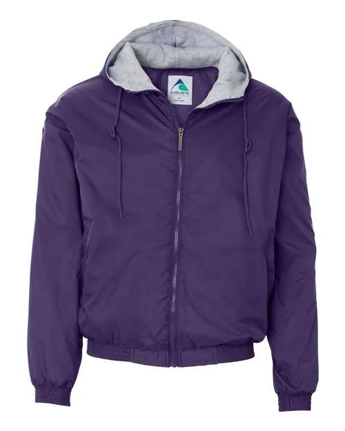 Augusta Sportswear Fleece Lined Hooded Jacket 3280 Plus Size