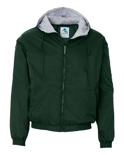 Augusta Sportswear Fleece Lined Hooded Jacket 3280 Plus Size