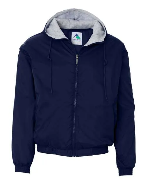 Augusta Sportswear Fleece Lined Hooded Jacket 3280 Plus Size