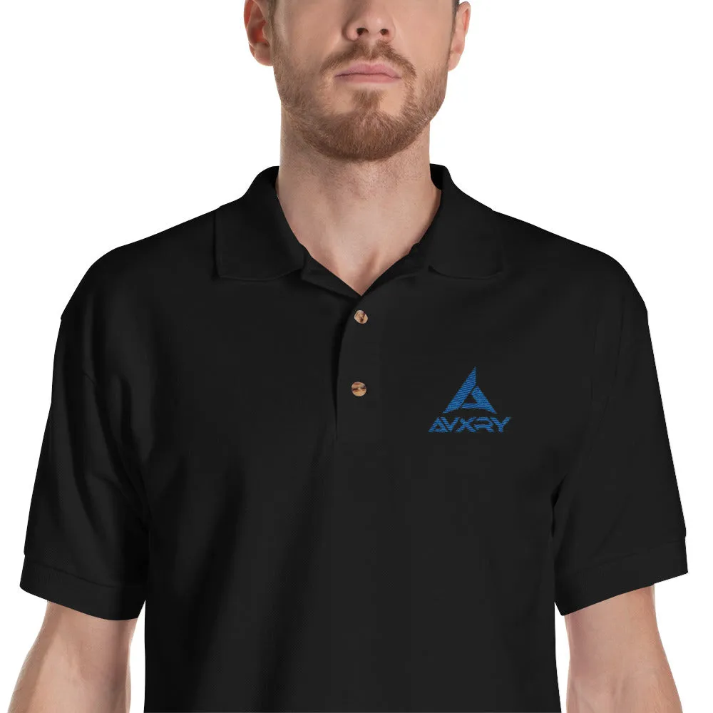 Avxry Embroidered Polo