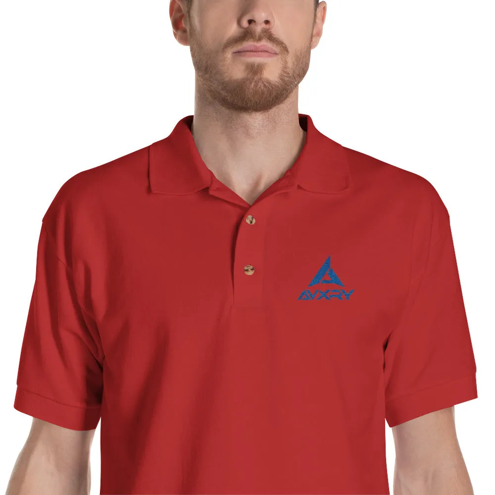 Avxry Embroidered Polo