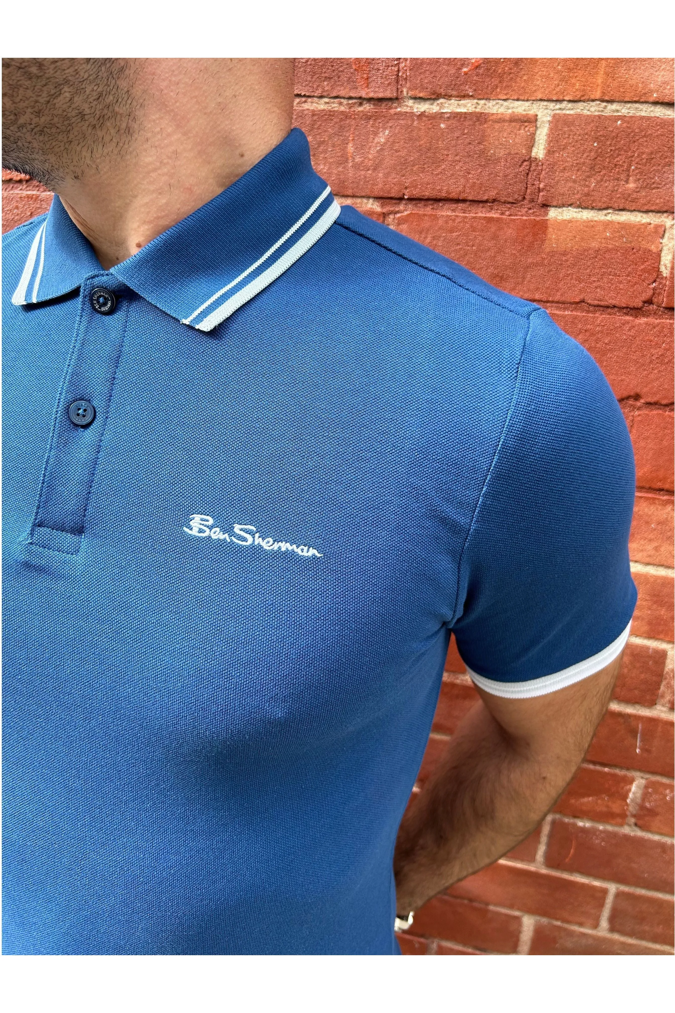 Ben Sherman - Signature Pique Royal Blue - Polo