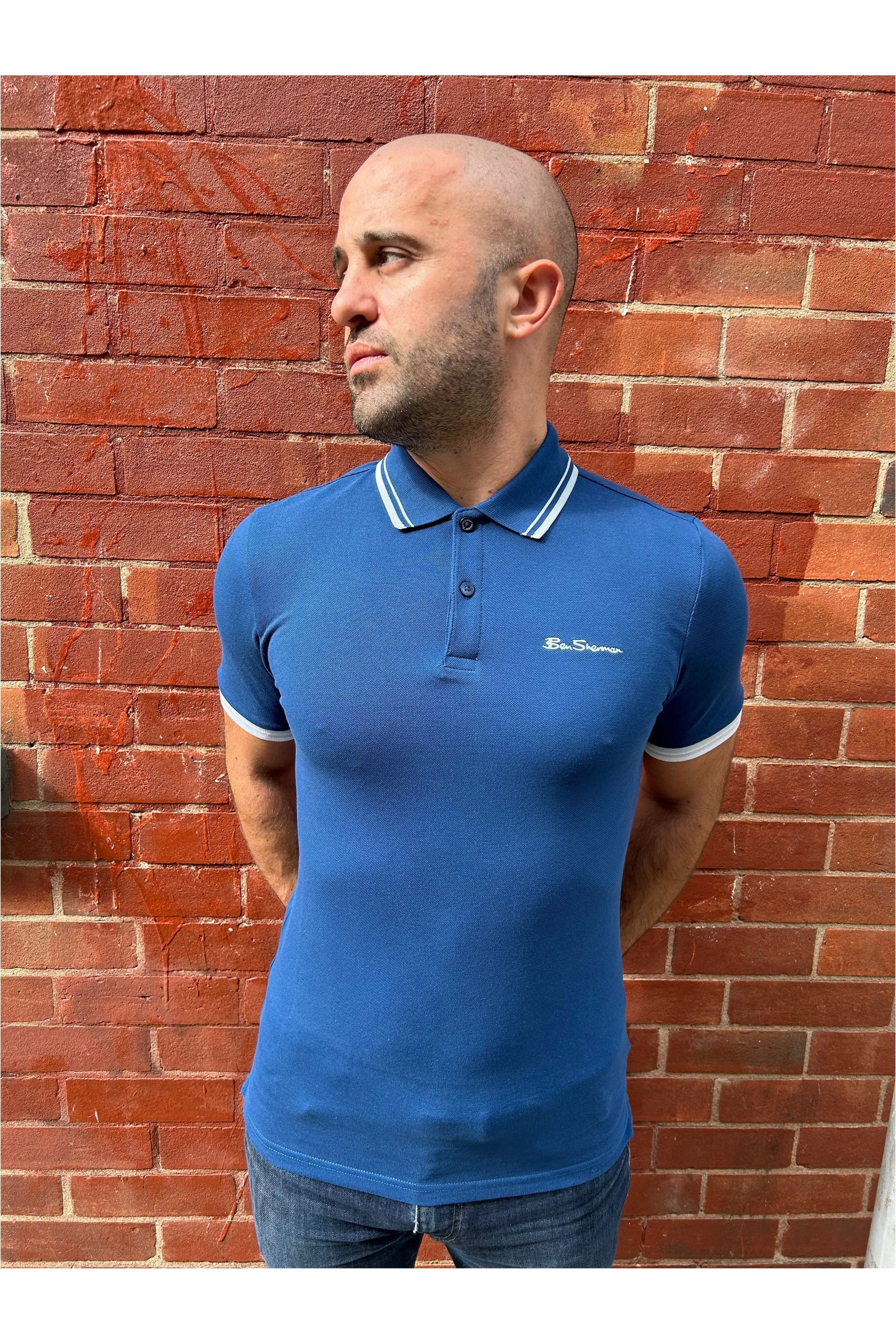 Ben Sherman - Signature Pique Royal Blue - Polo