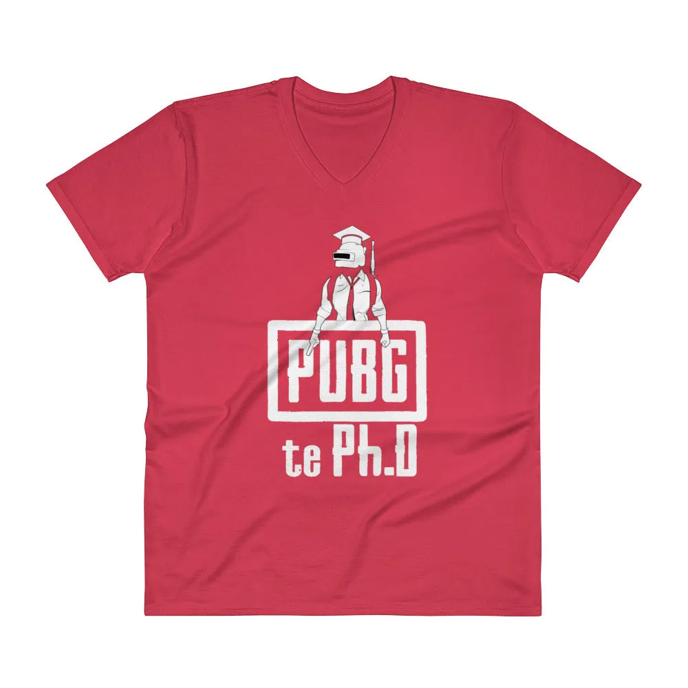 Bengali Lightweight Fashion V-Neck T-Shirt - PUBG Te PHD