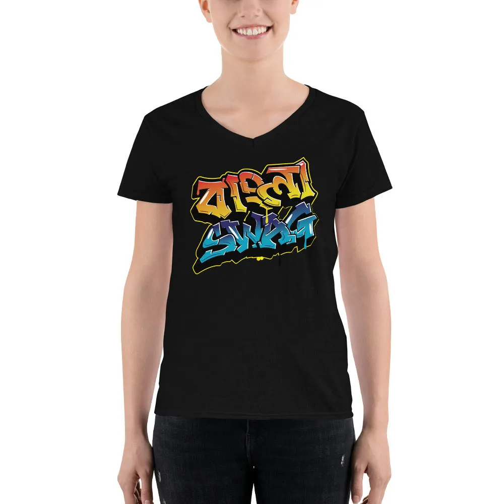 Bengali Lightweight V-Neck T-Shirt - Bangla Swag