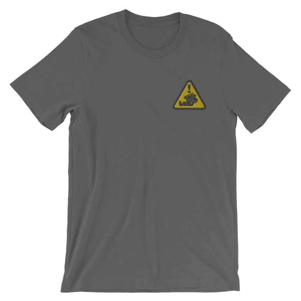 Beware of Jits (Jiu Jitsu) Embroidered T-Shirt