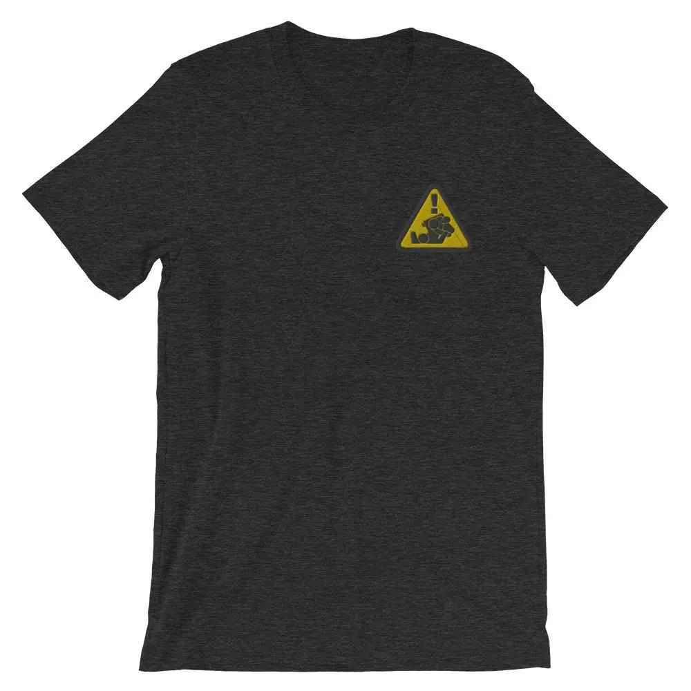 Beware of Jits (Jiu Jitsu) Embroidered T-Shirt