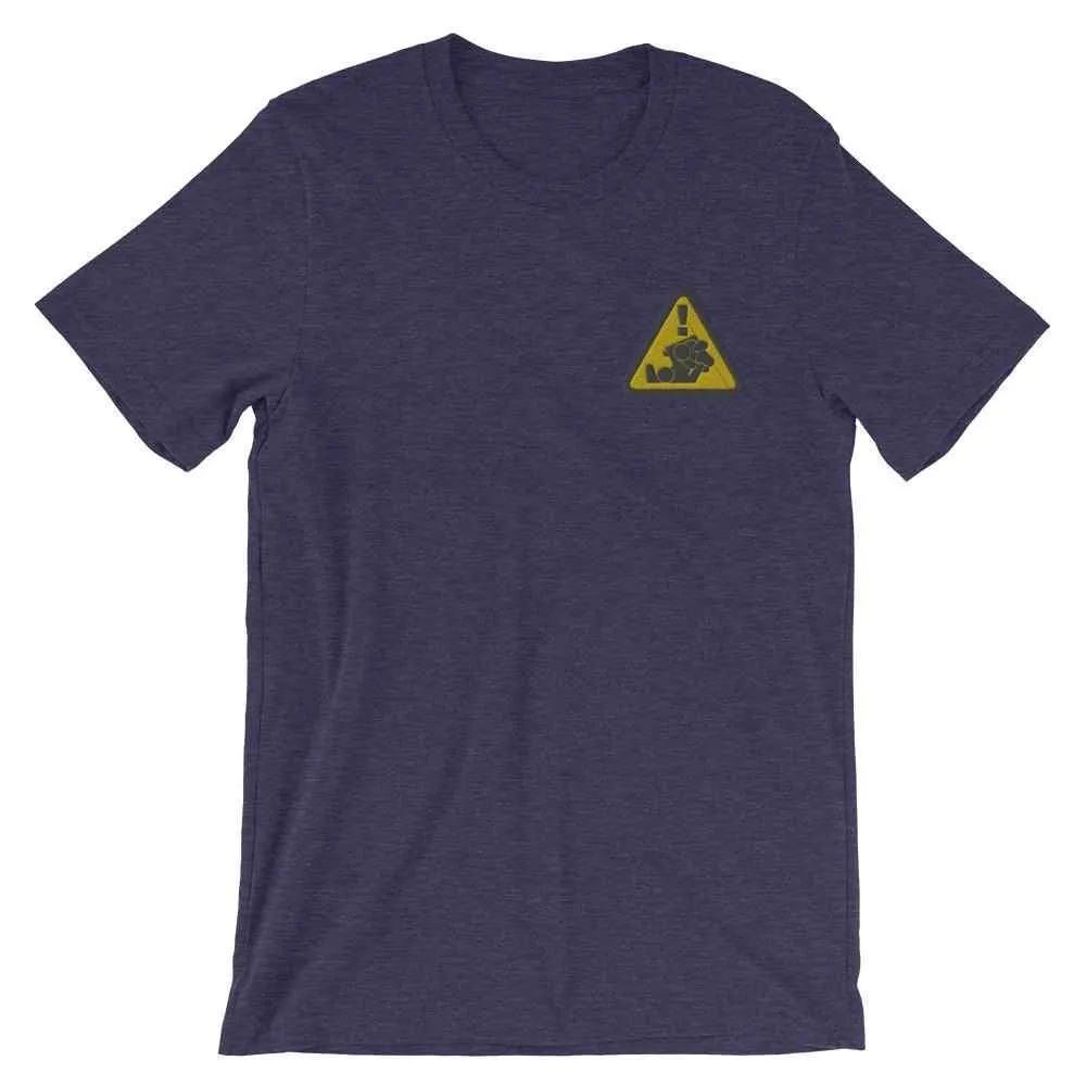 Beware of Jits (Jiu Jitsu) Embroidered T-Shirt