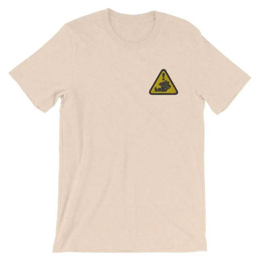 Beware of Jits (Jiu Jitsu) Embroidered T-Shirt