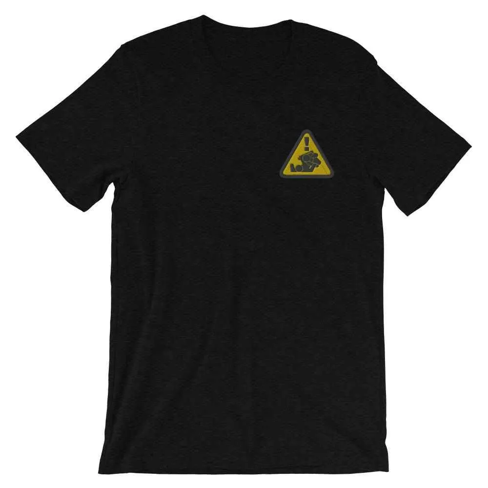 Beware of Jits (Jiu Jitsu) Embroidered T-Shirt