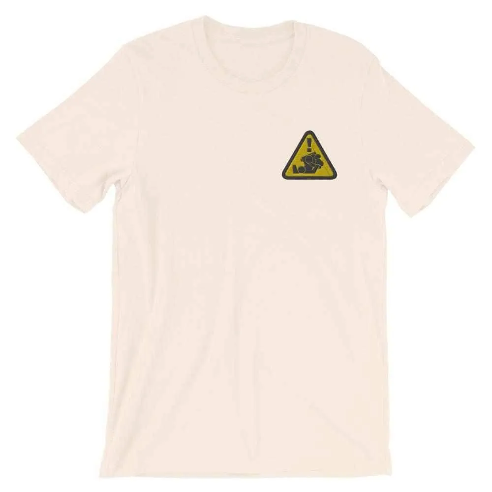 Beware of Jits (Jiu Jitsu) Embroidered T-Shirt