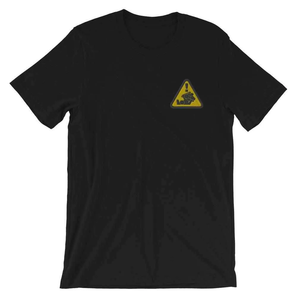 Beware of Jits (Jiu Jitsu) Embroidered T-Shirt
