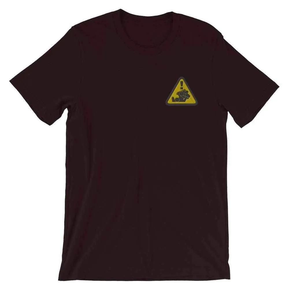 Beware of Jits (Jiu Jitsu) Embroidered T-Shirt