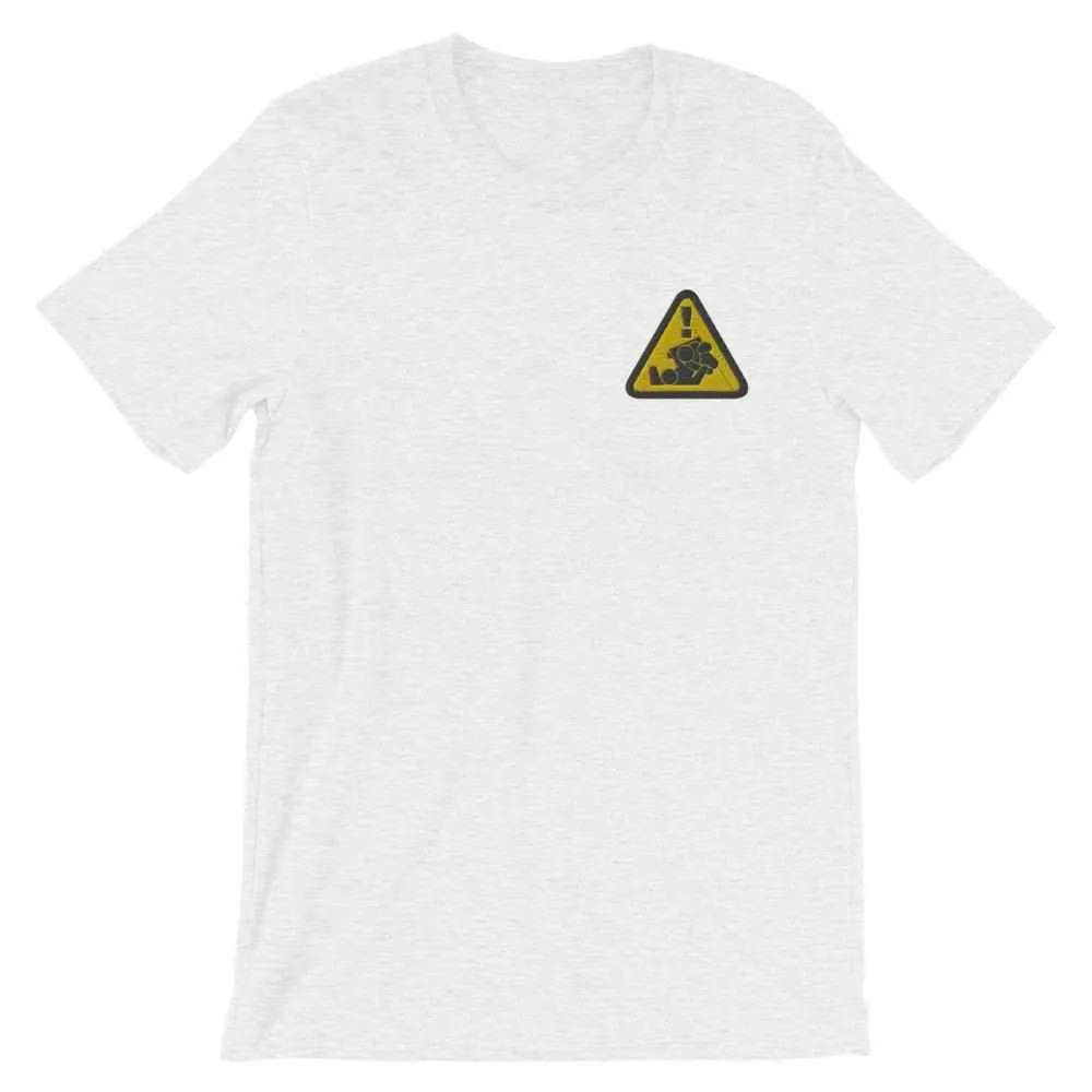 Beware of Jits (Jiu Jitsu) Embroidered T-Shirt