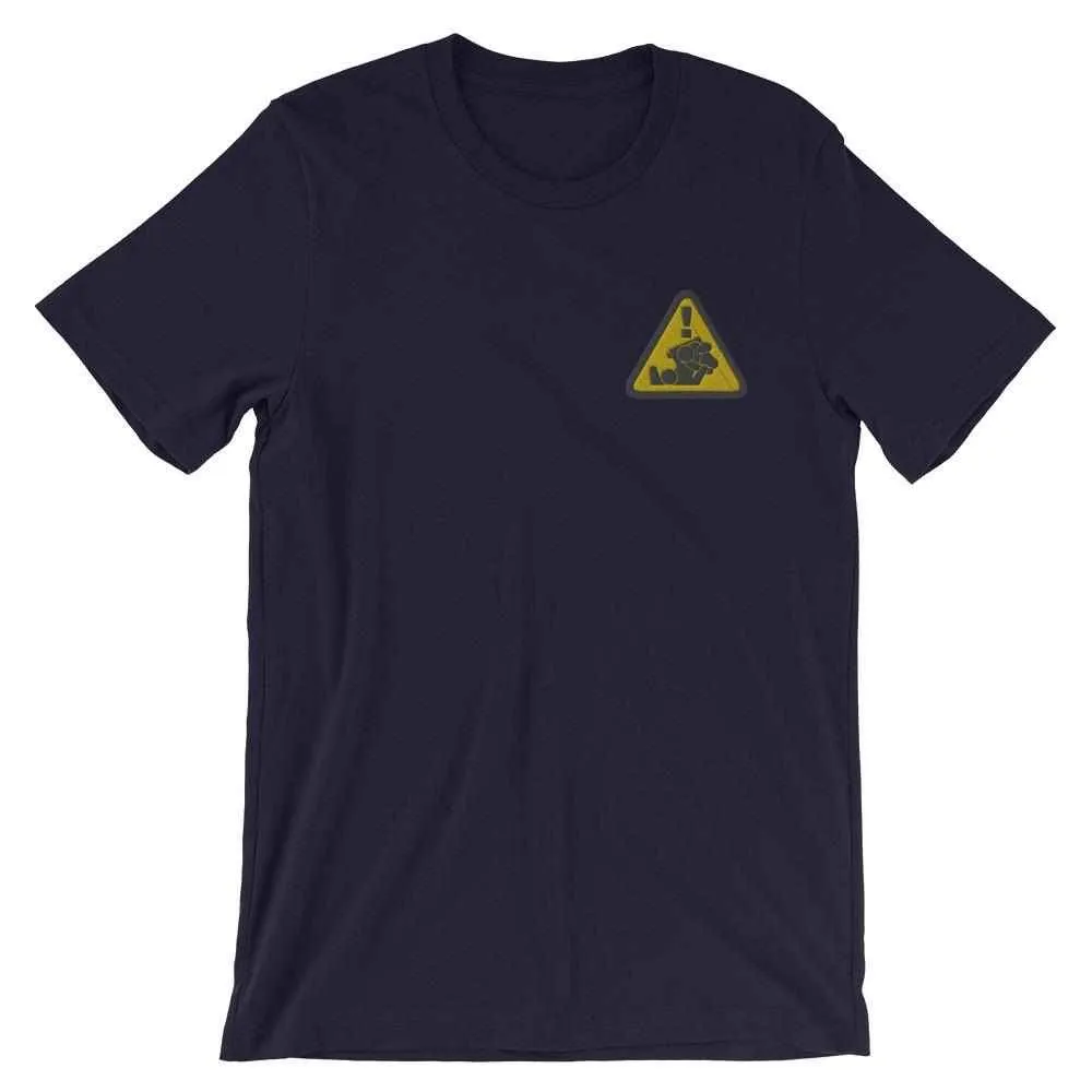 Beware of Jits (Jiu Jitsu) Embroidered T-Shirt