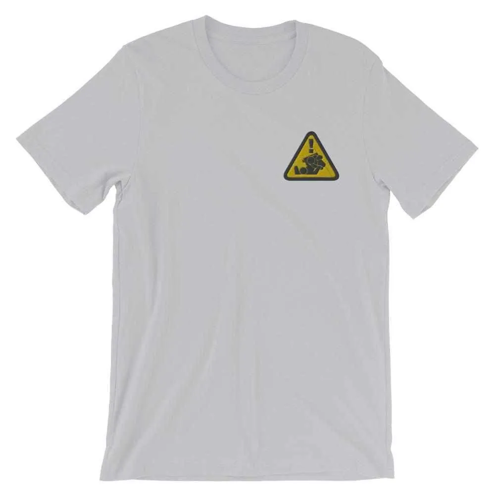 Beware of Jits (Jiu Jitsu) Embroidered T-Shirt