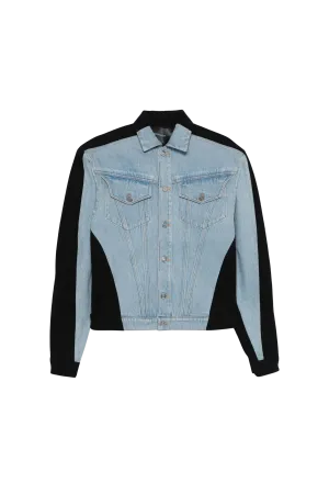 Bi-Color Denim Jacket