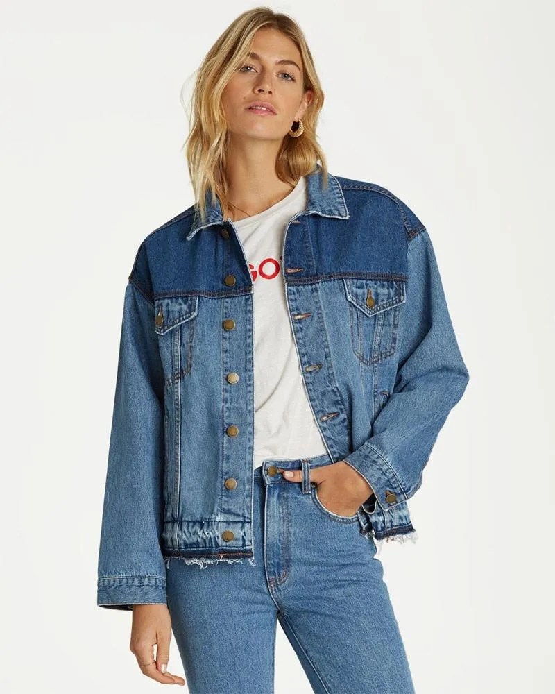 Billabong Love N Piece Denim Jacket