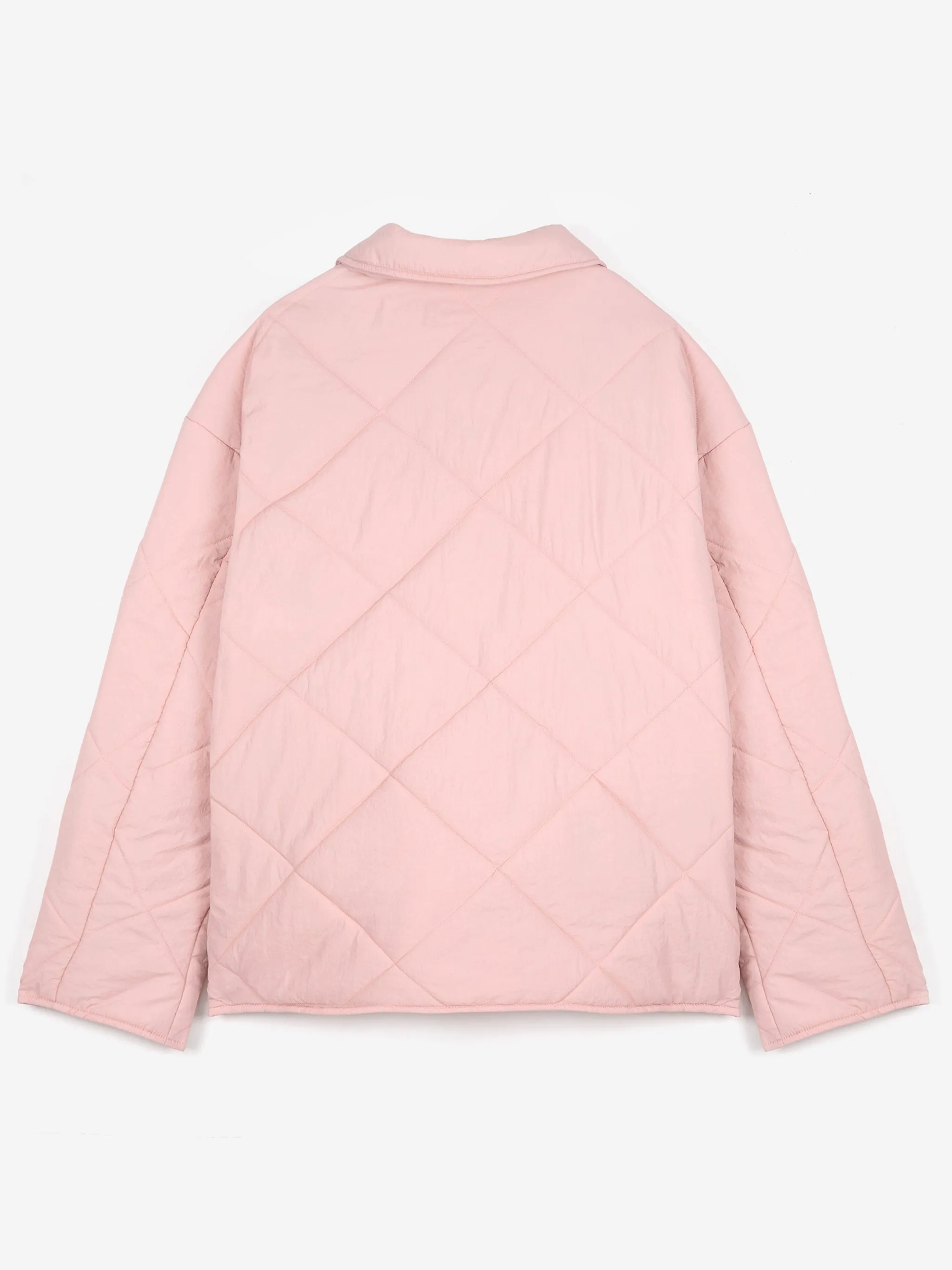 Bobo Choses Color block padded pink oversize jacket