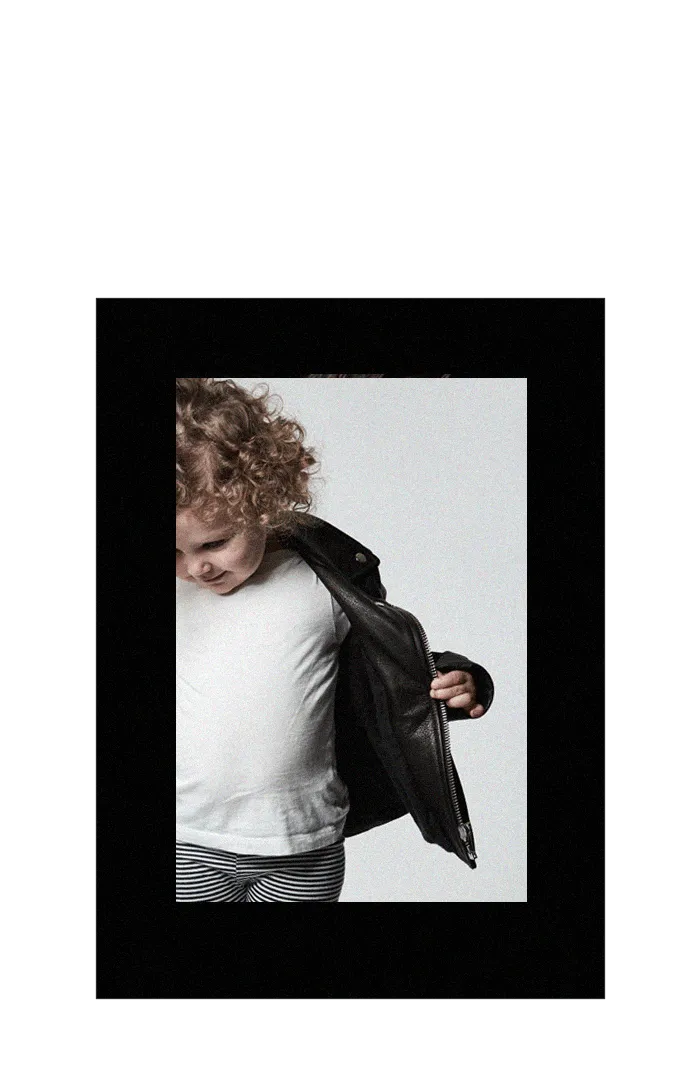 Boone Kid's Leather Jacket