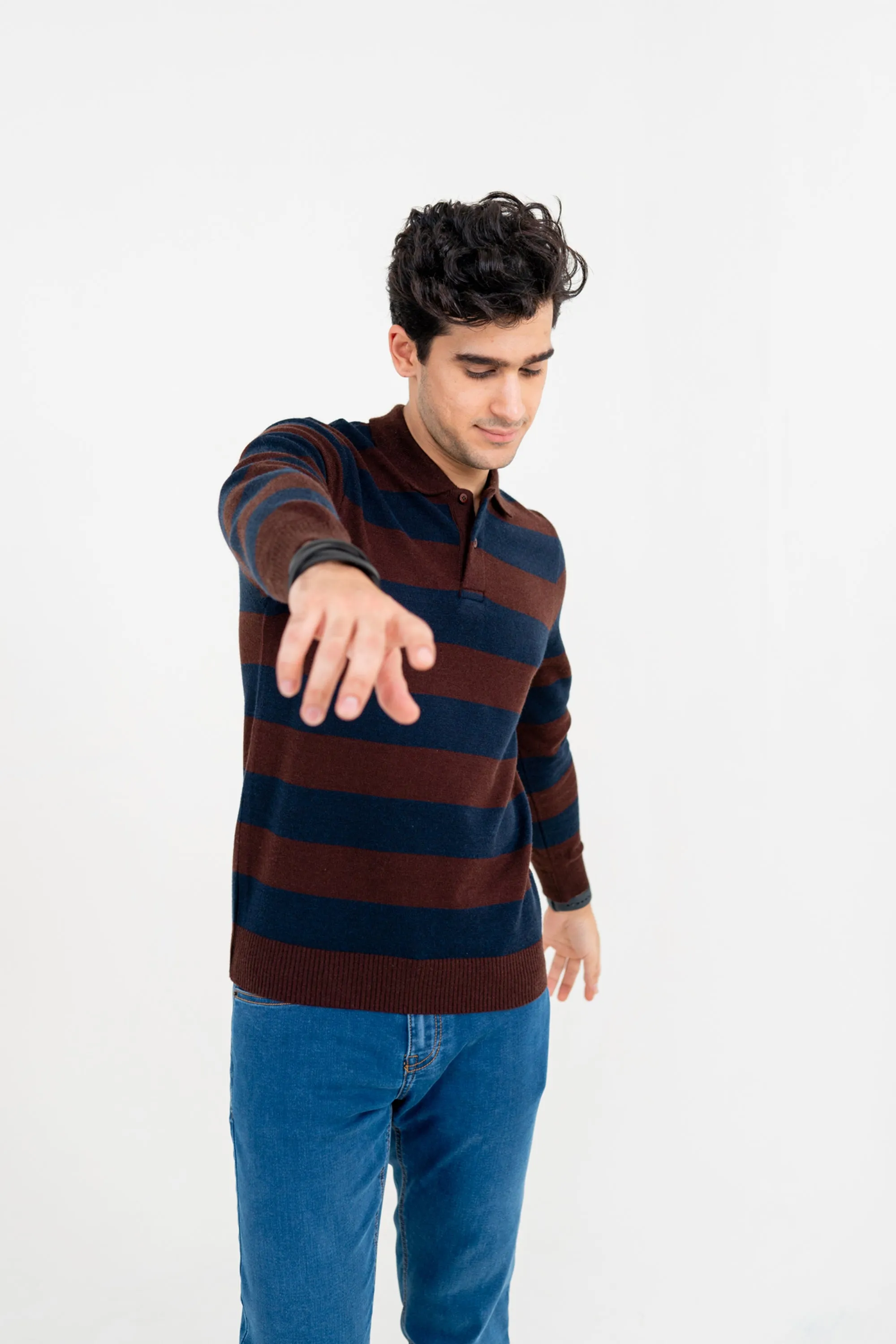 Brown Rugby Polo
