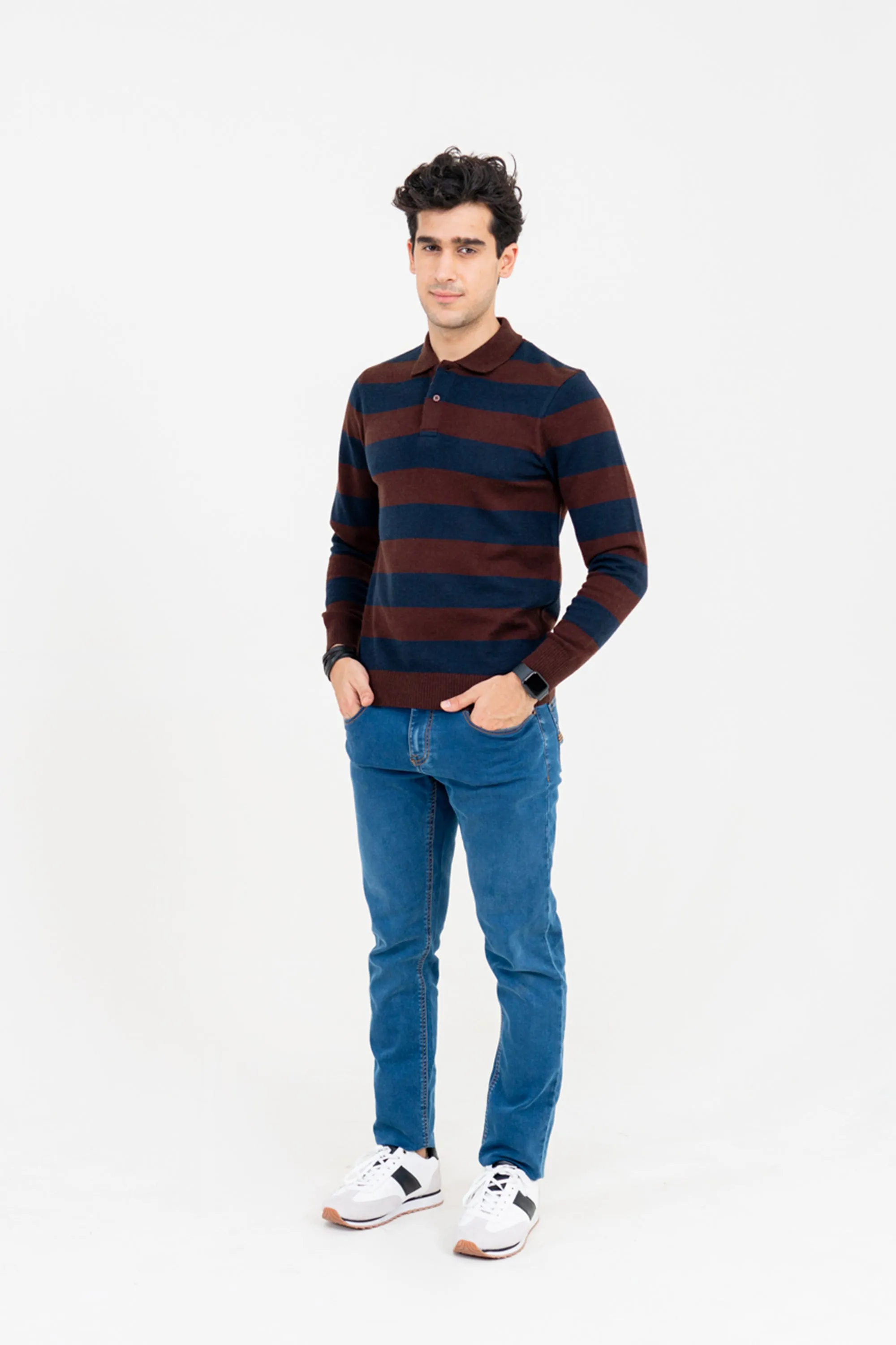 Brown Rugby Polo