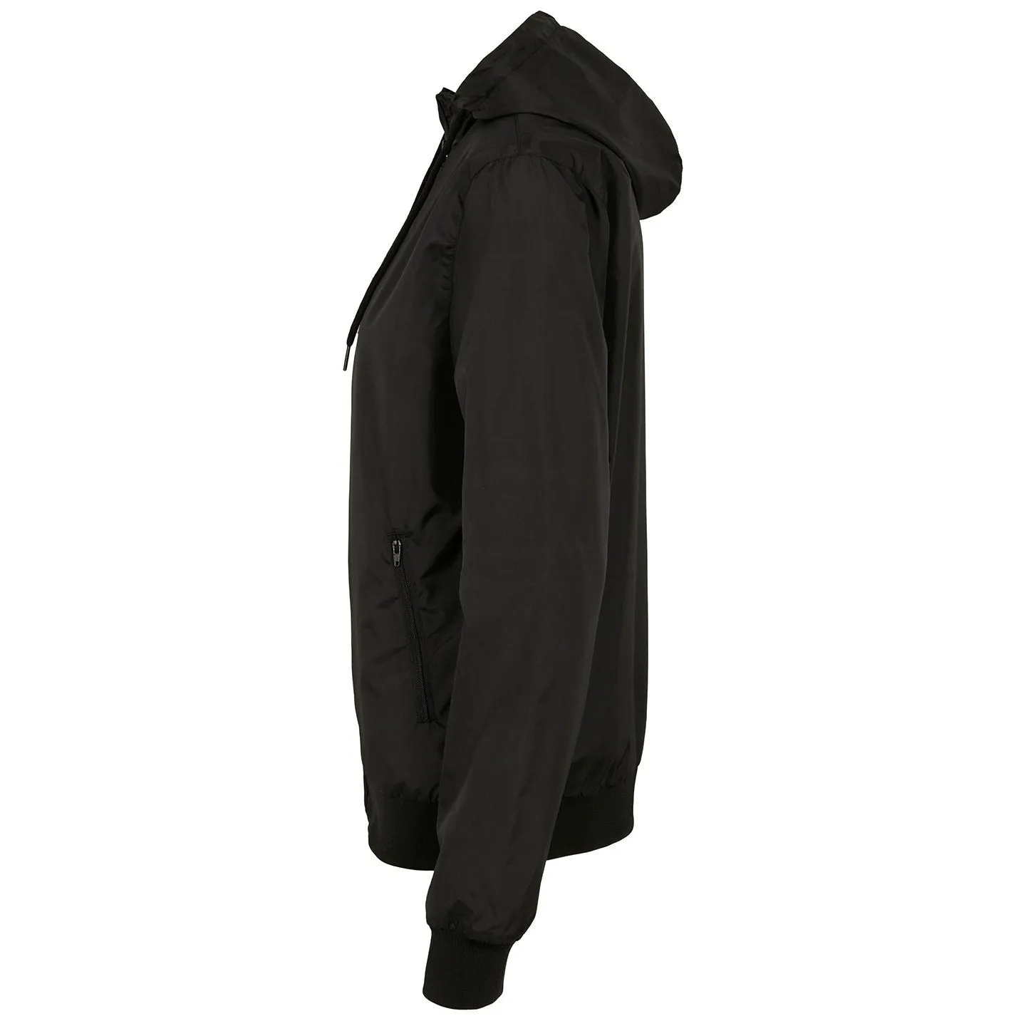 Build Your Brand Women's Two-Tone Tech Windrunner Jacket
