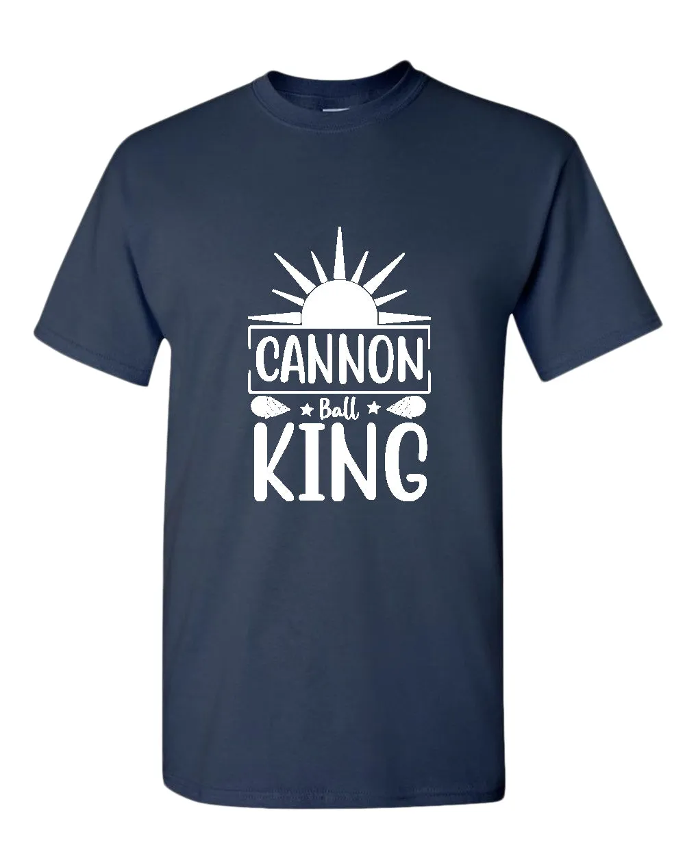 Cannon ball king t-shirt, summer t-shirt, beach party t-shirt