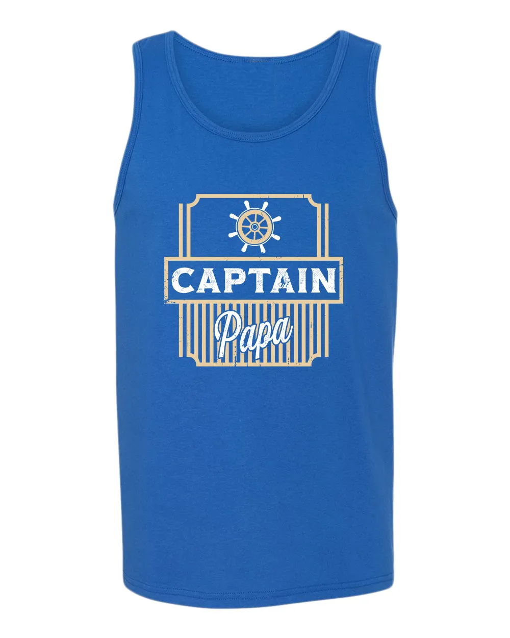 Captain papa tank top, motivational tank top, inspirational tank tops, casual tank tops