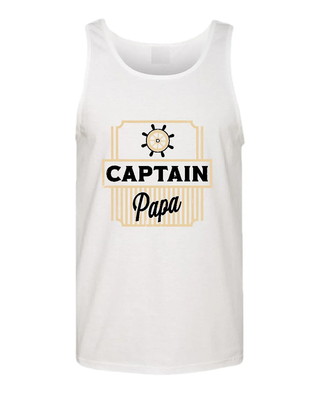 Captain papa tank top, motivational tank top, inspirational tank tops, casual tank tops