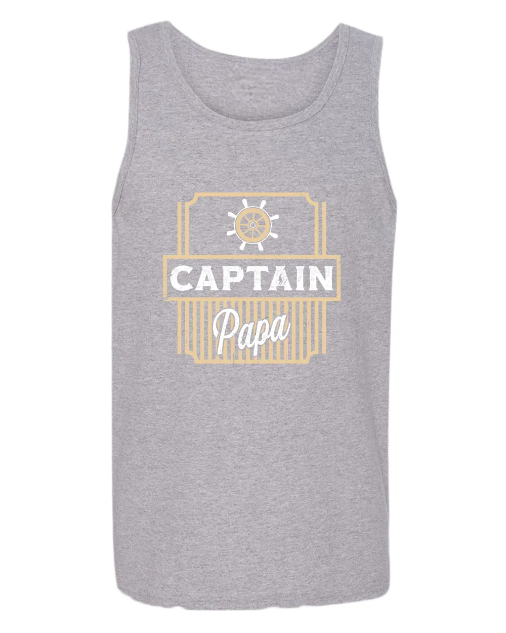Captain papa tank top, motivational tank top, inspirational tank tops, casual tank tops
