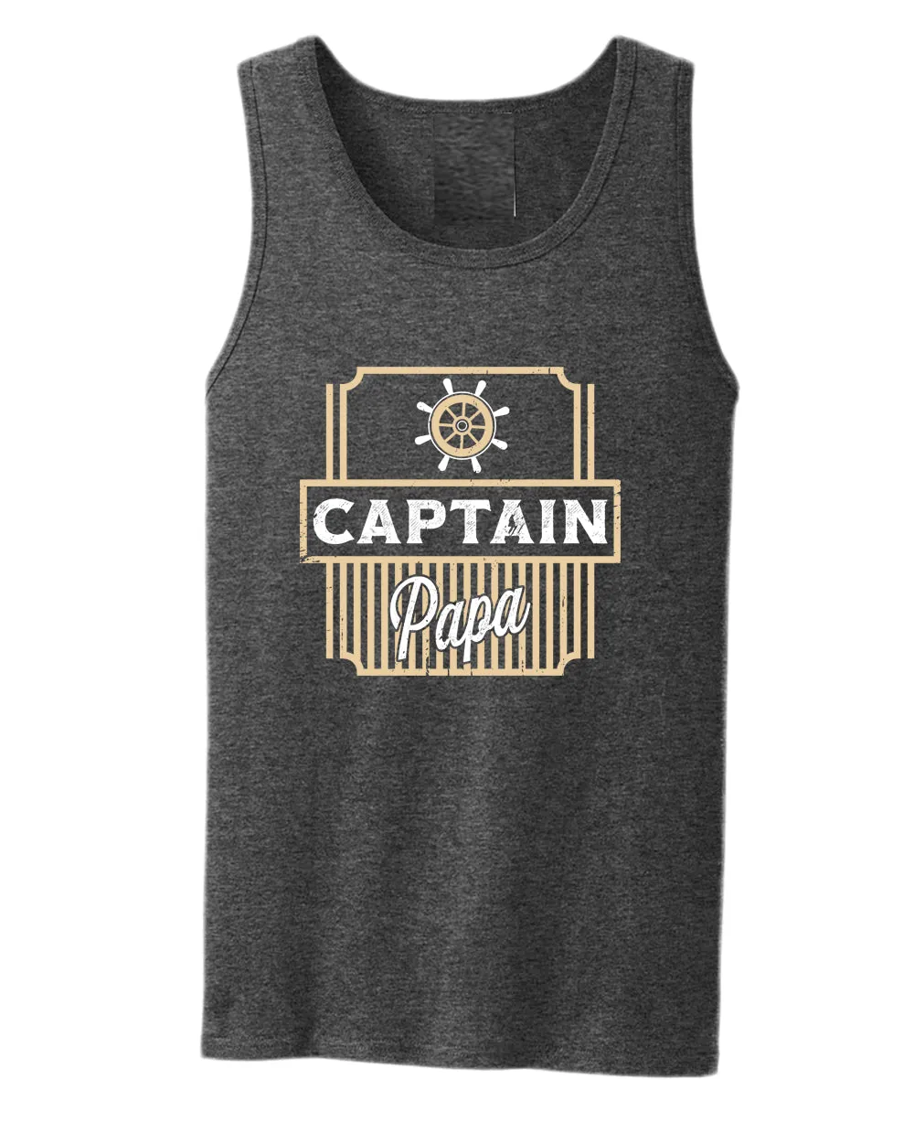 Captain papa tank top, motivational tank top, inspirational tank tops, casual tank tops