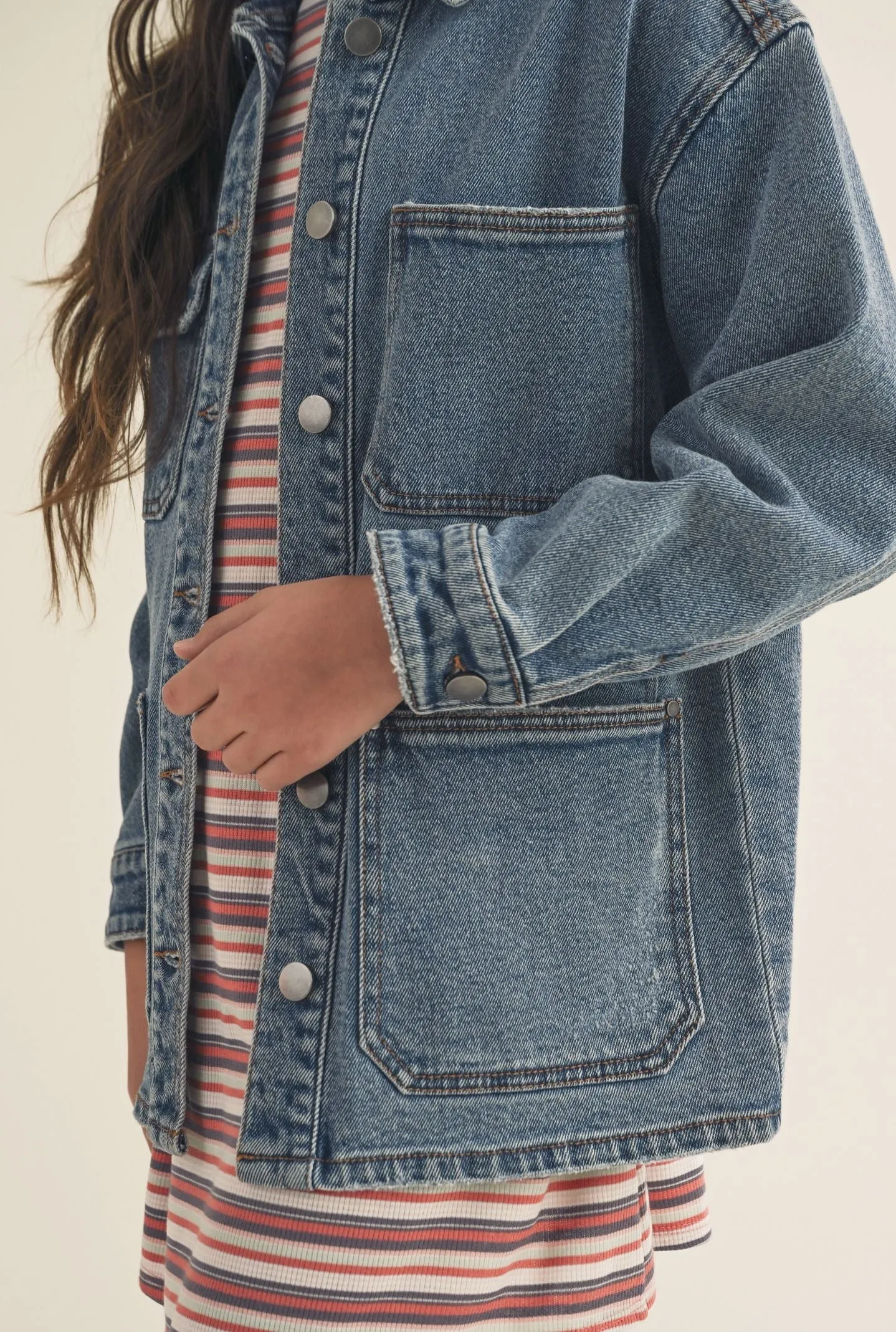 Cargo Denim Jacket