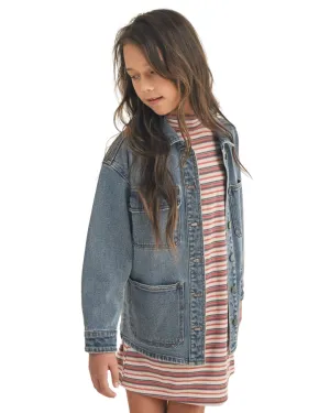 Cargo Denim Jacket